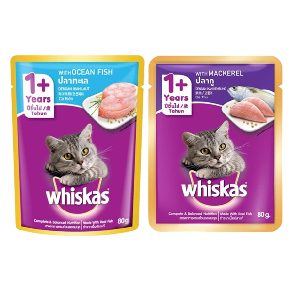 Thức ăn cho mèo lớn Pate Whiskas 80g thuc-an-cho-meo-lon-pate-whiskas-80g